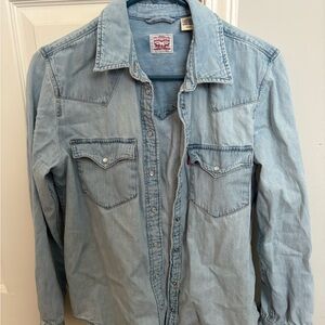 Levi's Light Blue Denim Shirt